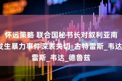 怀远策略 联合国秘书长对叙利亚南部持续发生暴力事件深表关切_古特雷斯_韦达_德鲁兹
